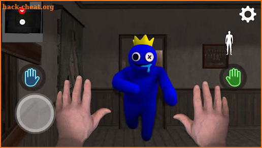 Blue Monster Scary Horror screenshot