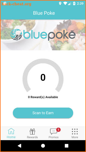 Blue Poke Rewards App screenshot
