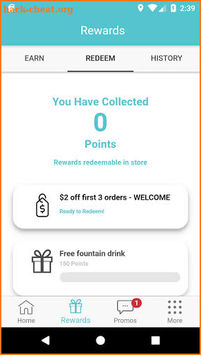 Blue Poke Rewards App screenshot