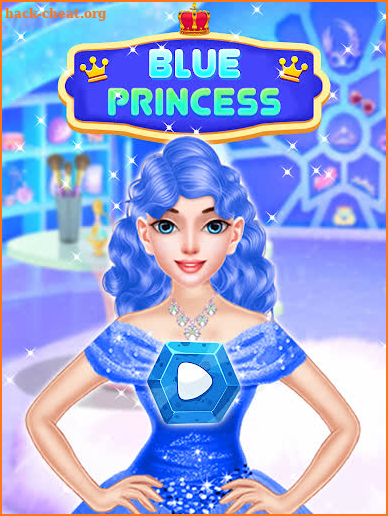 Blue Princess - Makeover Games : Makeup Dress Up screenshot