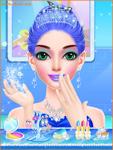 Blue Princess - Makeover Games : Makeup Dress Up screenshot