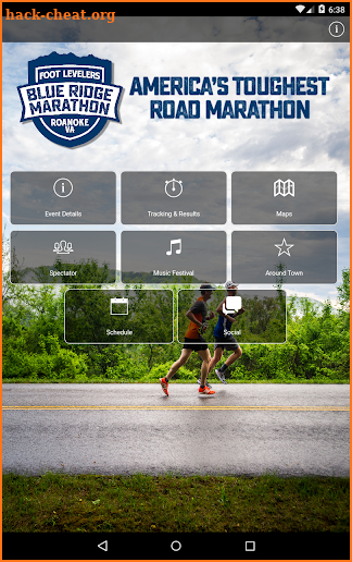 Blue Ridge Marathon screenshot
