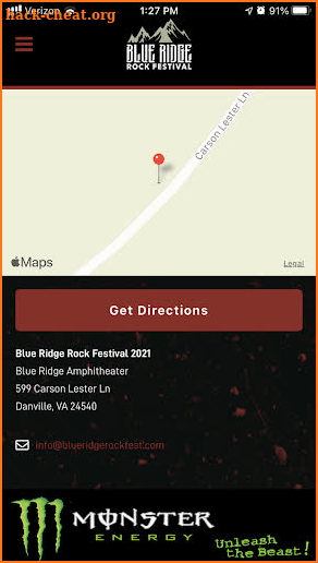 Blue Ridge Rock Festival 2021 screenshot