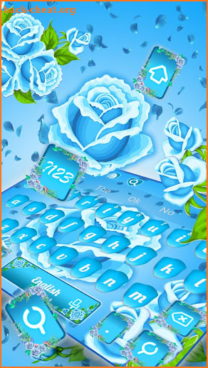 Blue Rose Garden Keyboard screenshot
