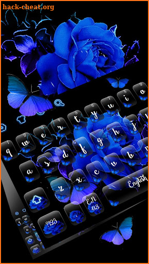 Blue Rose Keyboard screenshot
