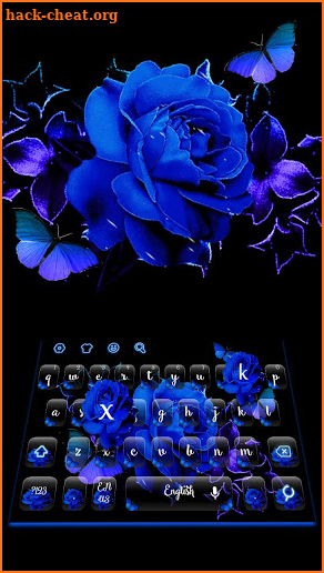 Blue Rose Keyboard screenshot