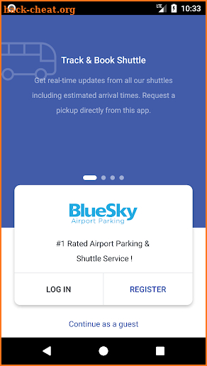 Blue Sky Airport Parking screenshot