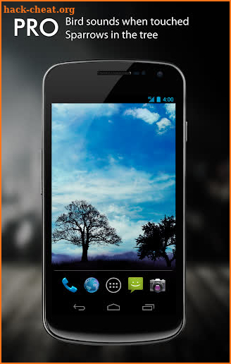 Blue Sky Free Live Wallpaper screenshot