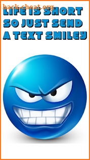 Blue Smileys by Emoji World ™ screenshot