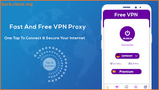 Blue spot VPN 2021- free proxy server & unblocker screenshot