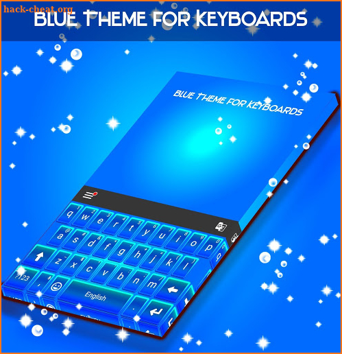Blue Theme for Keyboards screenshot