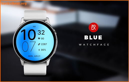 Blue Watch Face screenshot