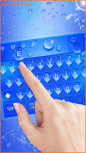 Blue Water Keyboard screenshot