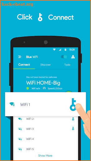 Blue WiFi - Connect Anywhere screenshot