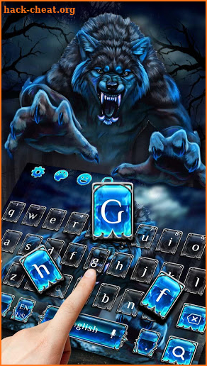 Blue Wolf Keyboard screenshot