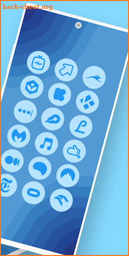 Blue You - Icon Pack screenshot