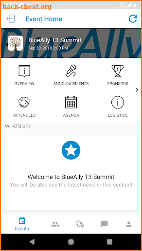 BlueAlly T3 Summit screenshot