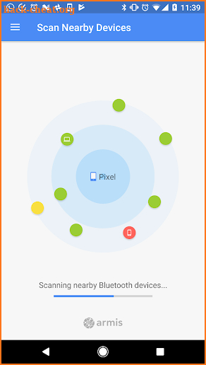 BlueBorne Vulnerability Scanner by Armis screenshot