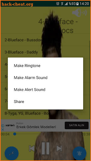 Blueface Musics // without internet free ringtone screenshot