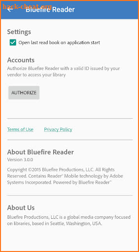 Bluefire Reader screenshot
