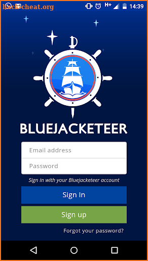 Bluejacketeer screenshot