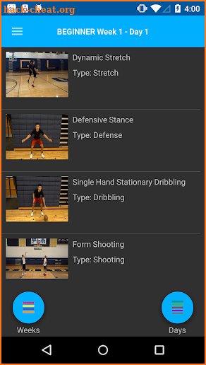 Blueprint Athletes Basketball screenshot
