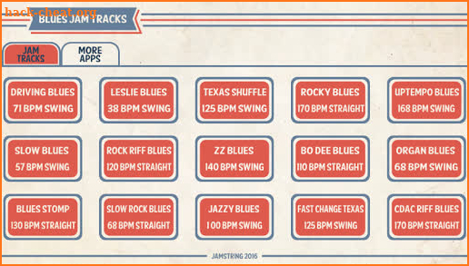 Blues Guitar Jam Tracks screenshot