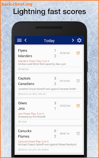 Blues Hockey: Live Scores, Stats, Plays, & Games screenshot