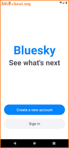 Bluesky screenshot