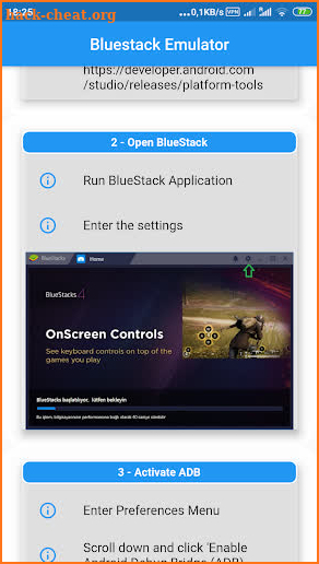 BlueStacks As Emulator For Android Studio, VSCode screenshot