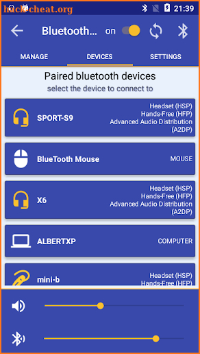 Bluetooth Audio Widget free screenshot
