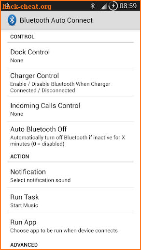 Bluetooth Auto Connect screenshot