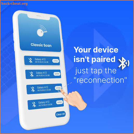 Bluetooth Auto Connect App screenshot