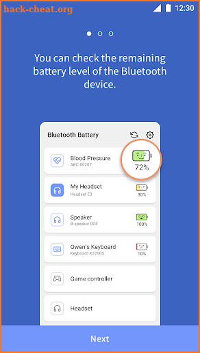 Bluetooth Battery screenshot