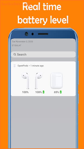 Bluetooth Battery Reader | AirPods battery screenshot