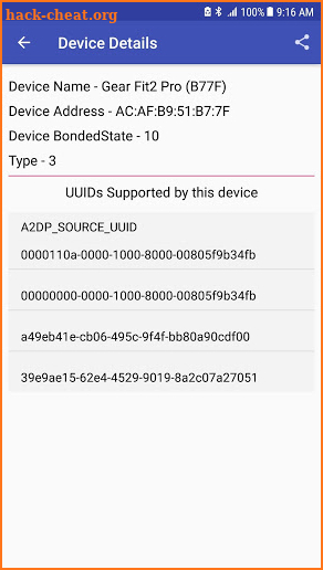 Bluetooth Discovery : Bluetooth LE Scanner screenshot