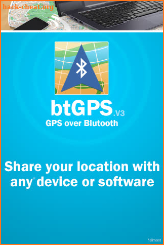 Bluetooth GPS License screenshot