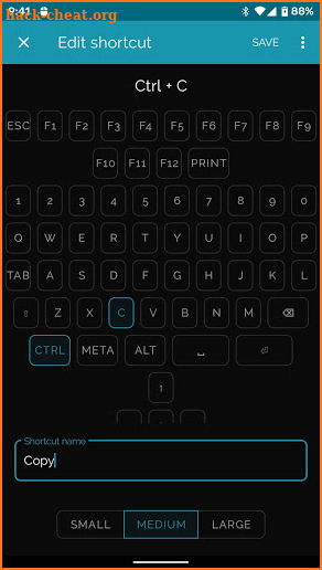 Bluetooth Keyboard Mouse screenshot