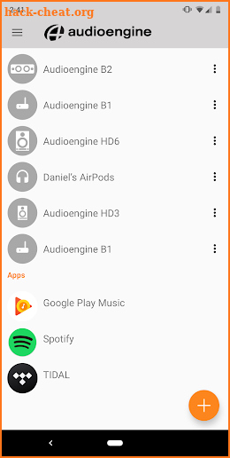 Bluetooth Organizer by Audioengine screenshot