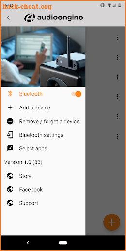 Bluetooth Organizer by Audioengine screenshot