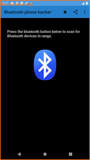 Bluetooth phone hacker prank screenshot