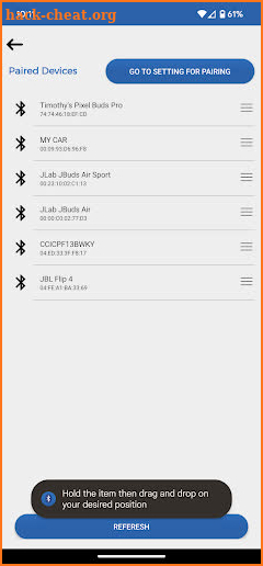 Bluetooth Prioritizer screenshot