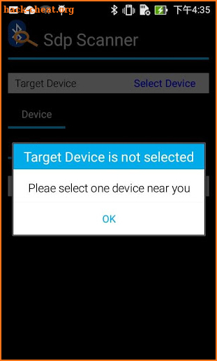 Bluetooth Profile Scanner screenshot