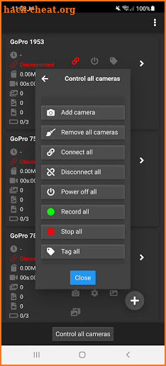 Bluetooth Remote for GoPro® Cameras screenshot