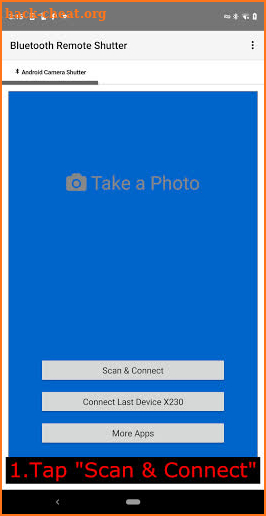 Bluetooth Remote Shutter screenshot