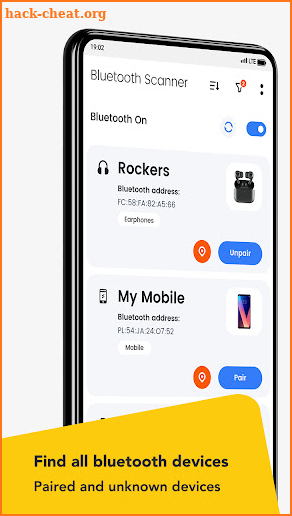 Bluetooth Scanner, Finder & Manager screenshot