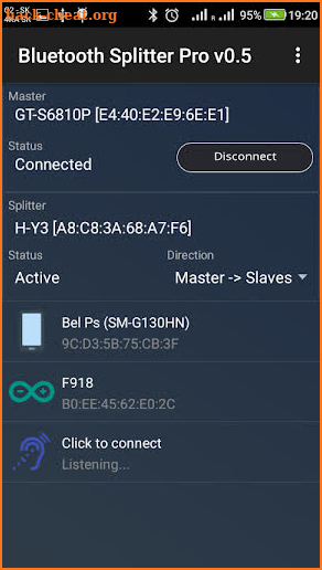 Bluetooth Splitter Pro screenshot