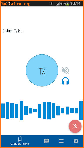 Bluetooth Talkie screenshot