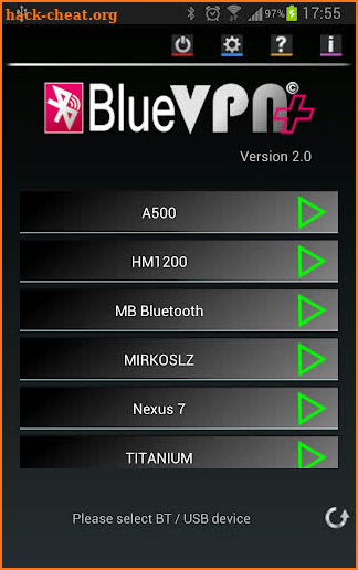 BlueVPN+ screenshot