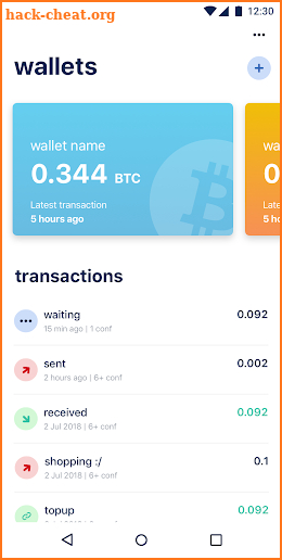 BlueWallet - Bitcoin Wallet screenshot